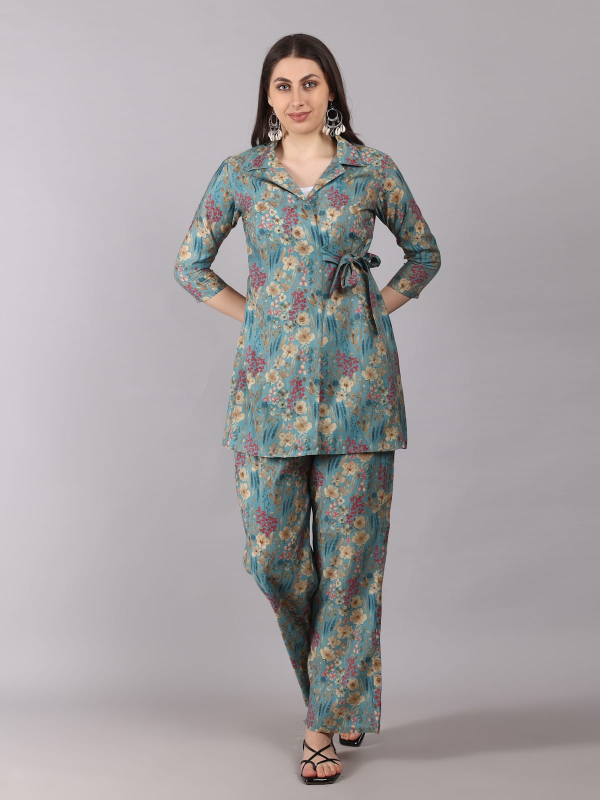 Floral Co-ord Suit for Women